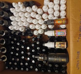 Lot of E-liquids: Mosh Danger, ANML unleashed, Modus Pablo and Akuma