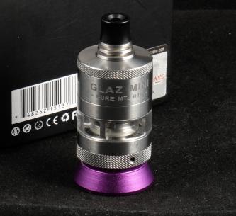 Steam Crave GLAZ Mini 23mm MTL RTA. BOXED.