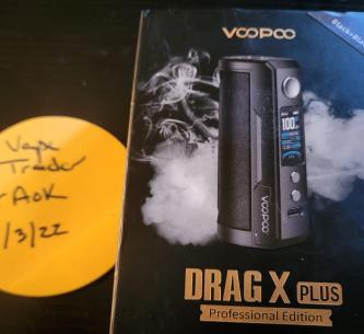 Voopoo DRAG X Plus PRO Black NIB