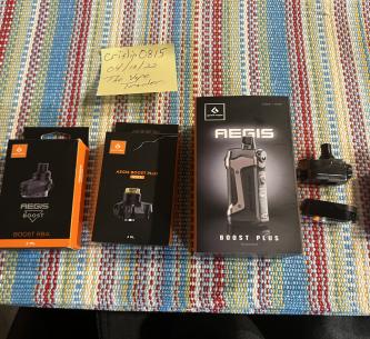 Geekvape Aegis Boost Plus w/ extras lot