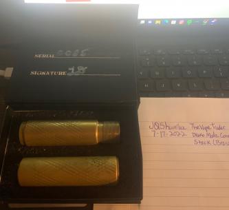 Drako Modz Commandant B2 Stack (Brass) For Sale or Trade