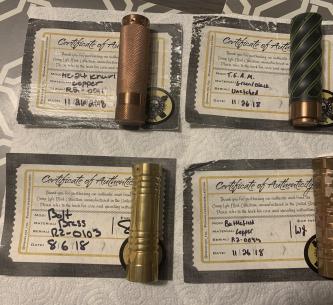 Complyfe Mech Mod Collection: HK24’ Copper, Brass Bolt, TEAM Copper mod